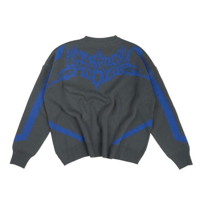 Black Throne Oversized Knit Sweater