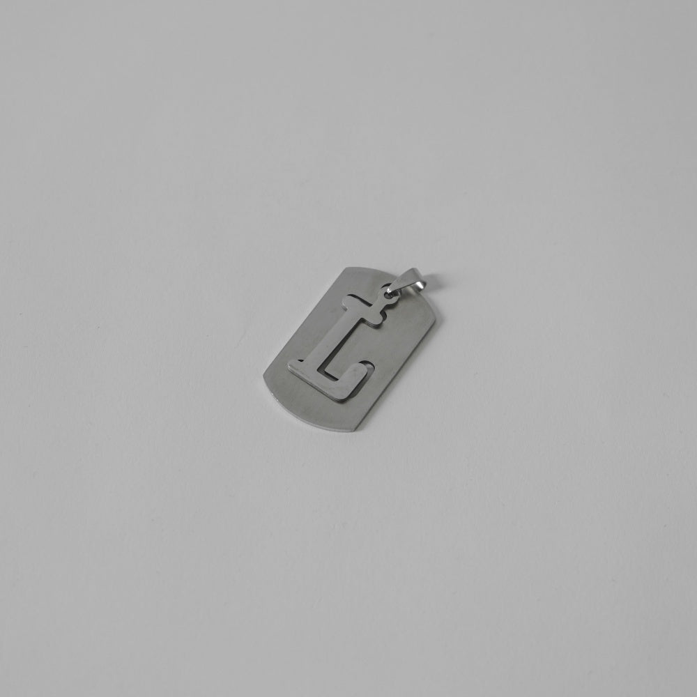 Initial Tag Necklace