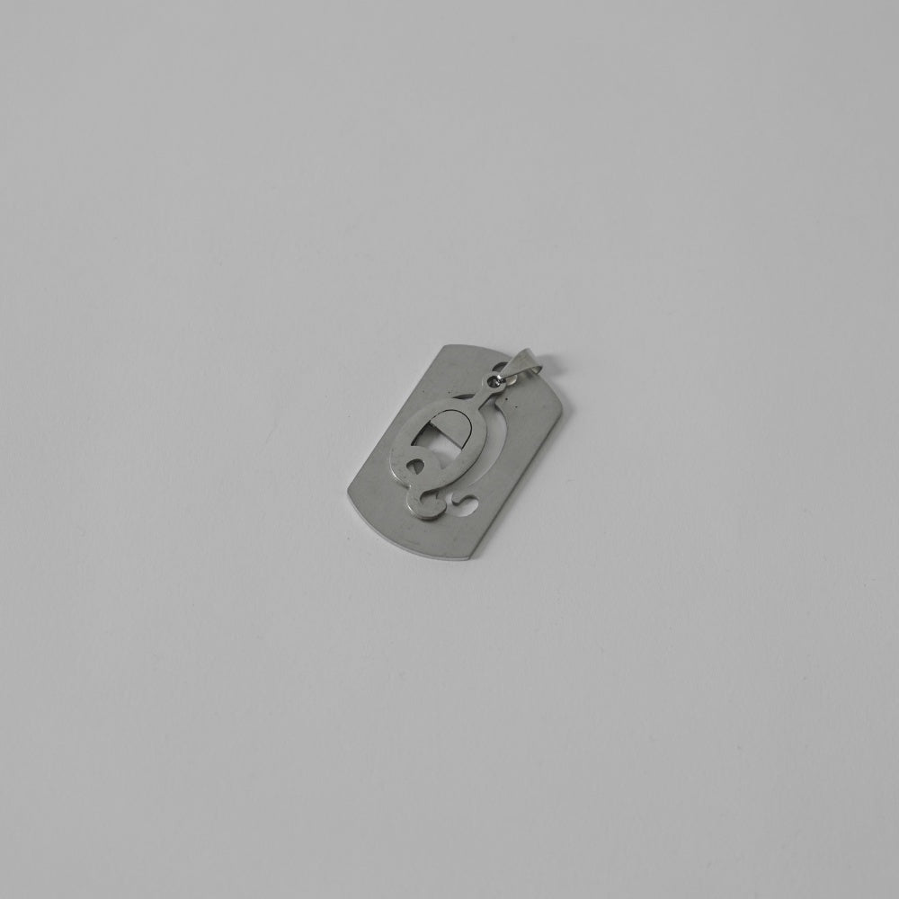 Initial Tag Necklace