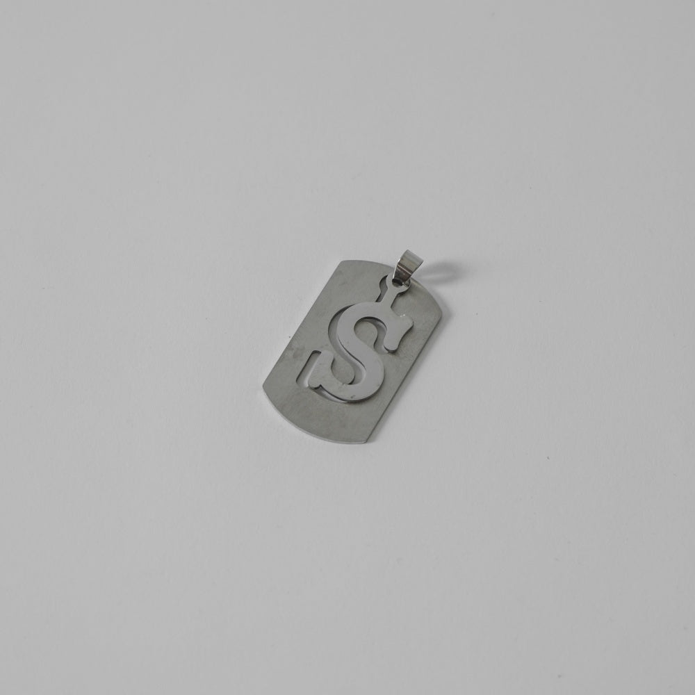 Initial Tag Necklace