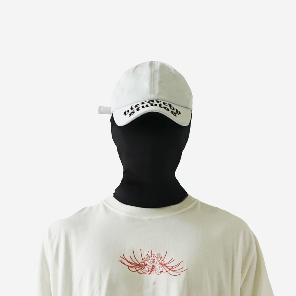 White Wide Logo Baseball Cap