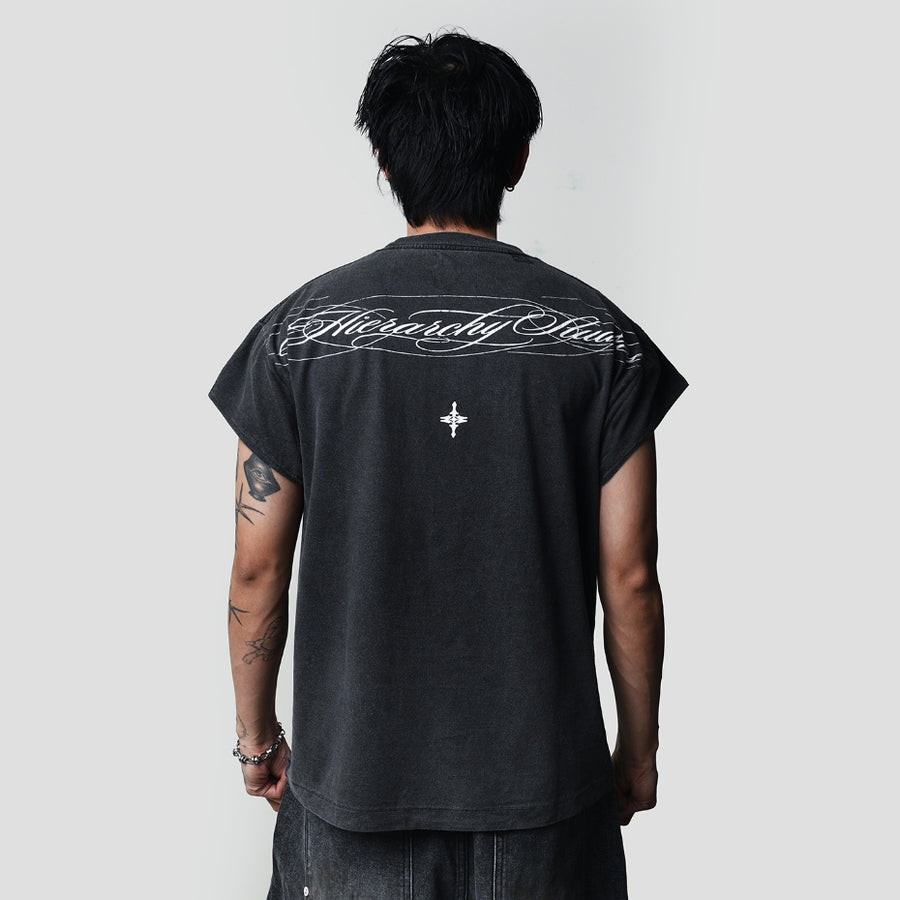 Washed Black CC Tiny Boxy T-Shirt