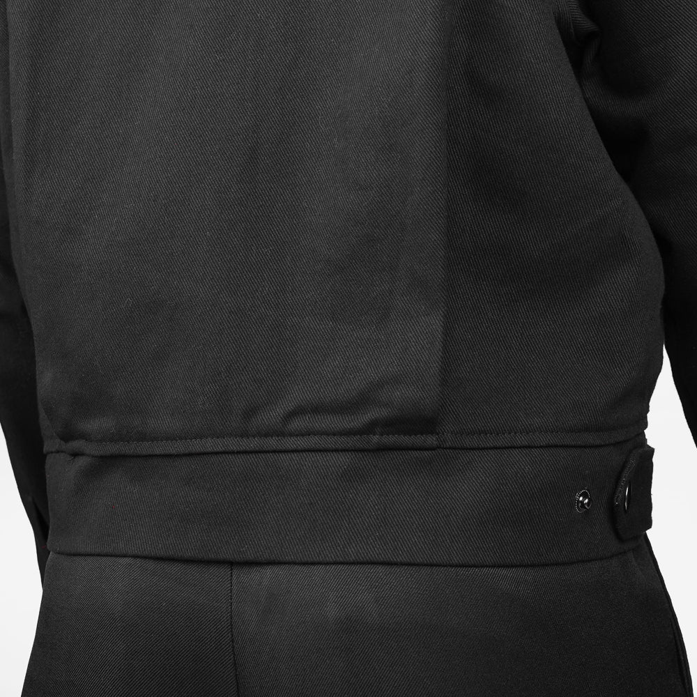 Black Fireman Boxy Oversized Jacket