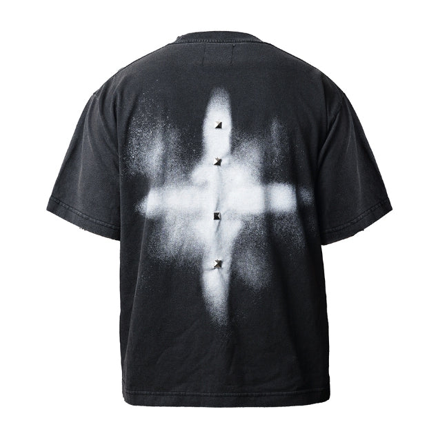 Washed Black Stallion Tiny Boxy T-Shirt