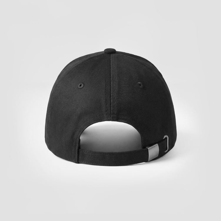 Hierarchy Studios CR - Black Metal Logo Baseball Cap