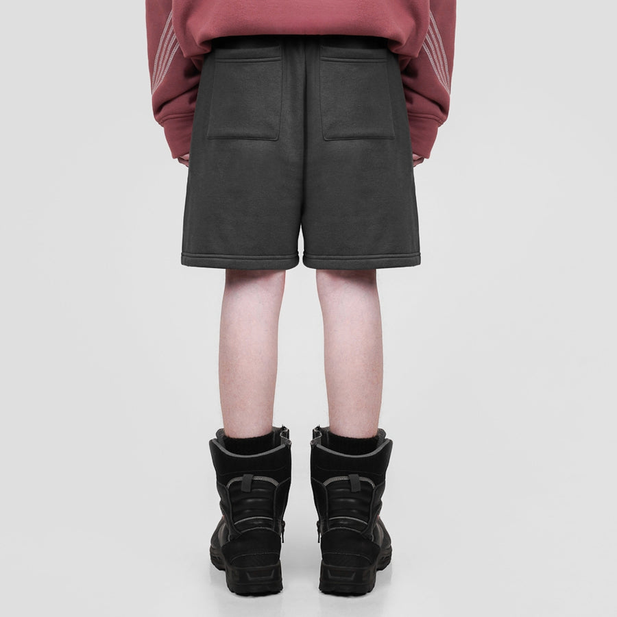 Hierarchy Studios FS - Grey Four Stripes Short Pants
