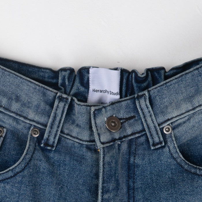 Blue Basic Jorts