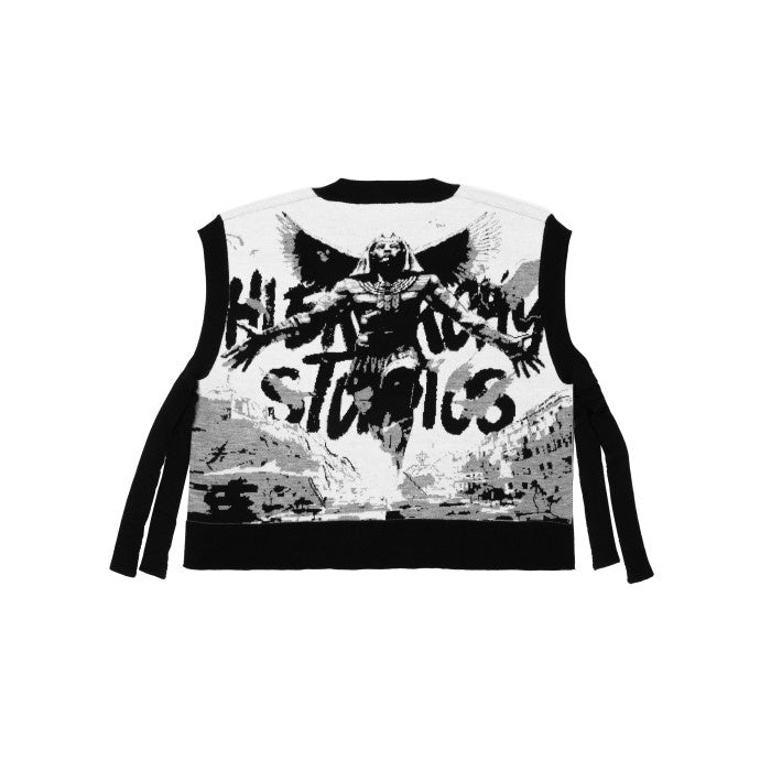 White Vision Knit Vest