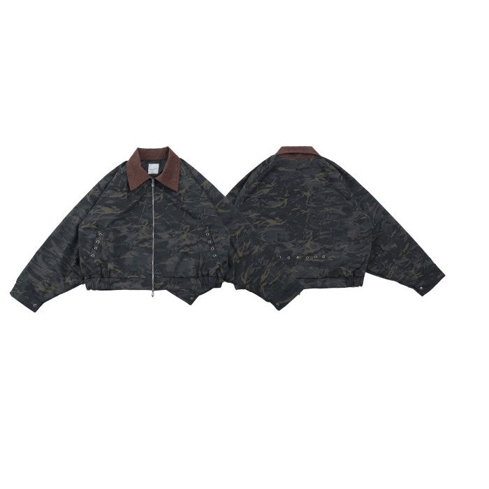 HIERARCHY STUDIOS Unsolved - Camo Oversized Jacket