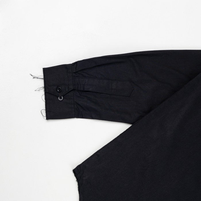 HIERARCHY STUDIOS Unruled - Black Eyelet Oversized Shirt
