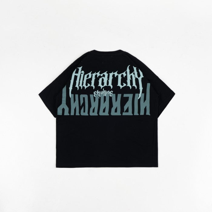 HIERARCHY STUDIOS Unruled - Black Mirror Wide Oversized T-Shirt