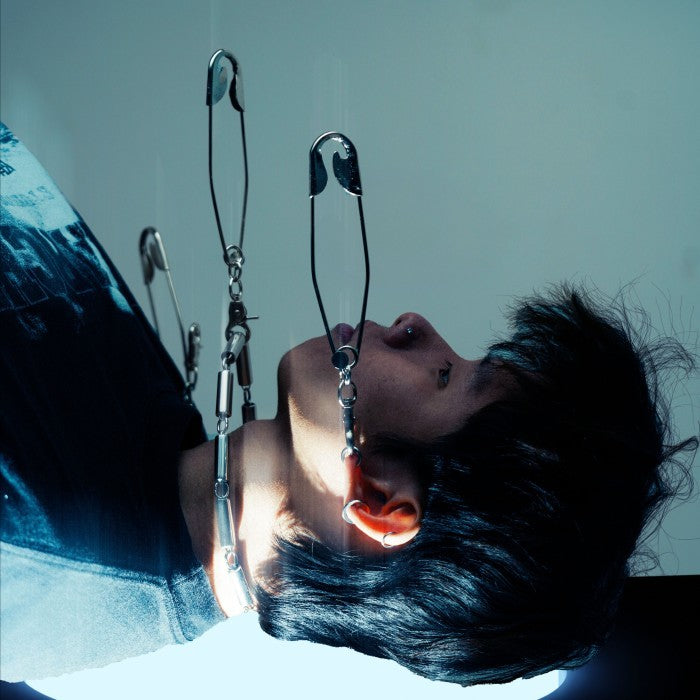 HIERARCHY STUDIOS TMTNW - Silver Pin Oversized Bag Charm