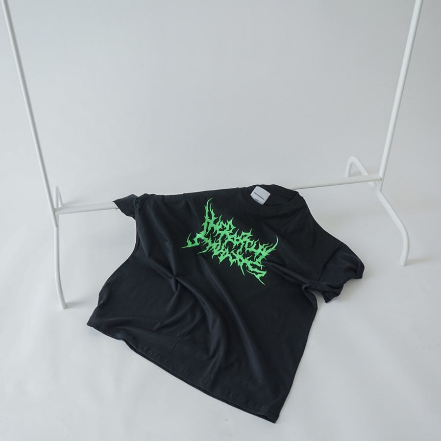 Born Evil Black Oversized T-Shirt