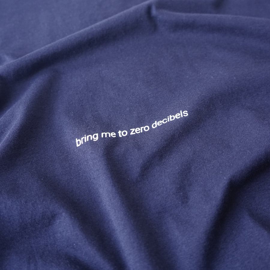 Zero Decibels Oversized T-shirt Black