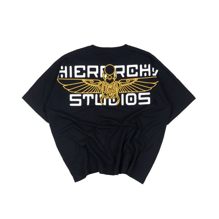 Black Scarab Wide Oversized T-Shirt
