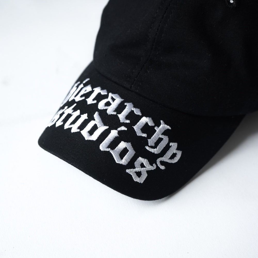 Black Wide Logo Baseball Cap