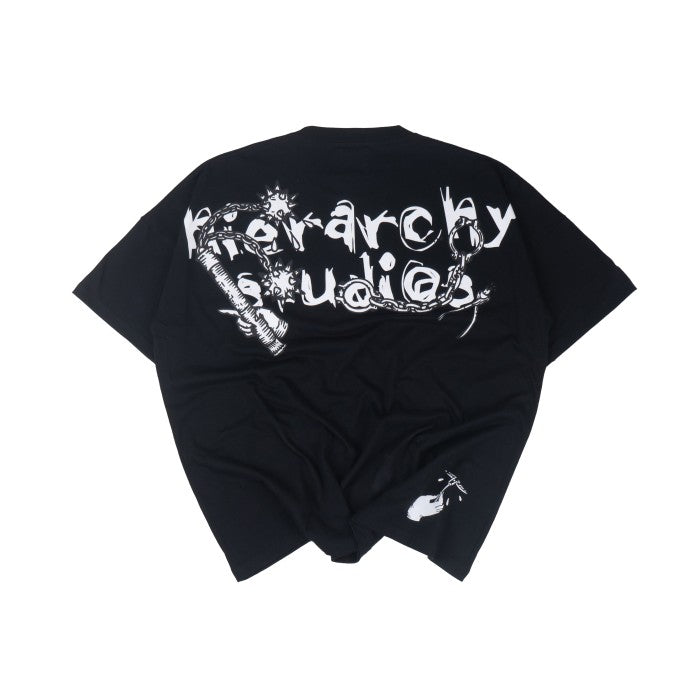 Black Iron Mask Wide Oversized T-Shirt