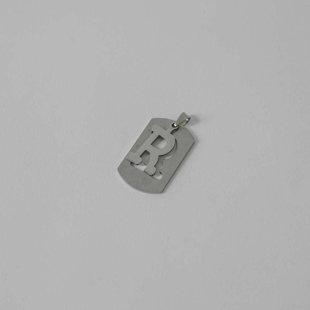 Initial Tag Necklace
