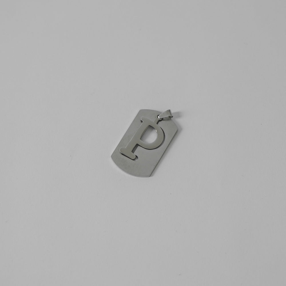 Initial Tag Necklace
