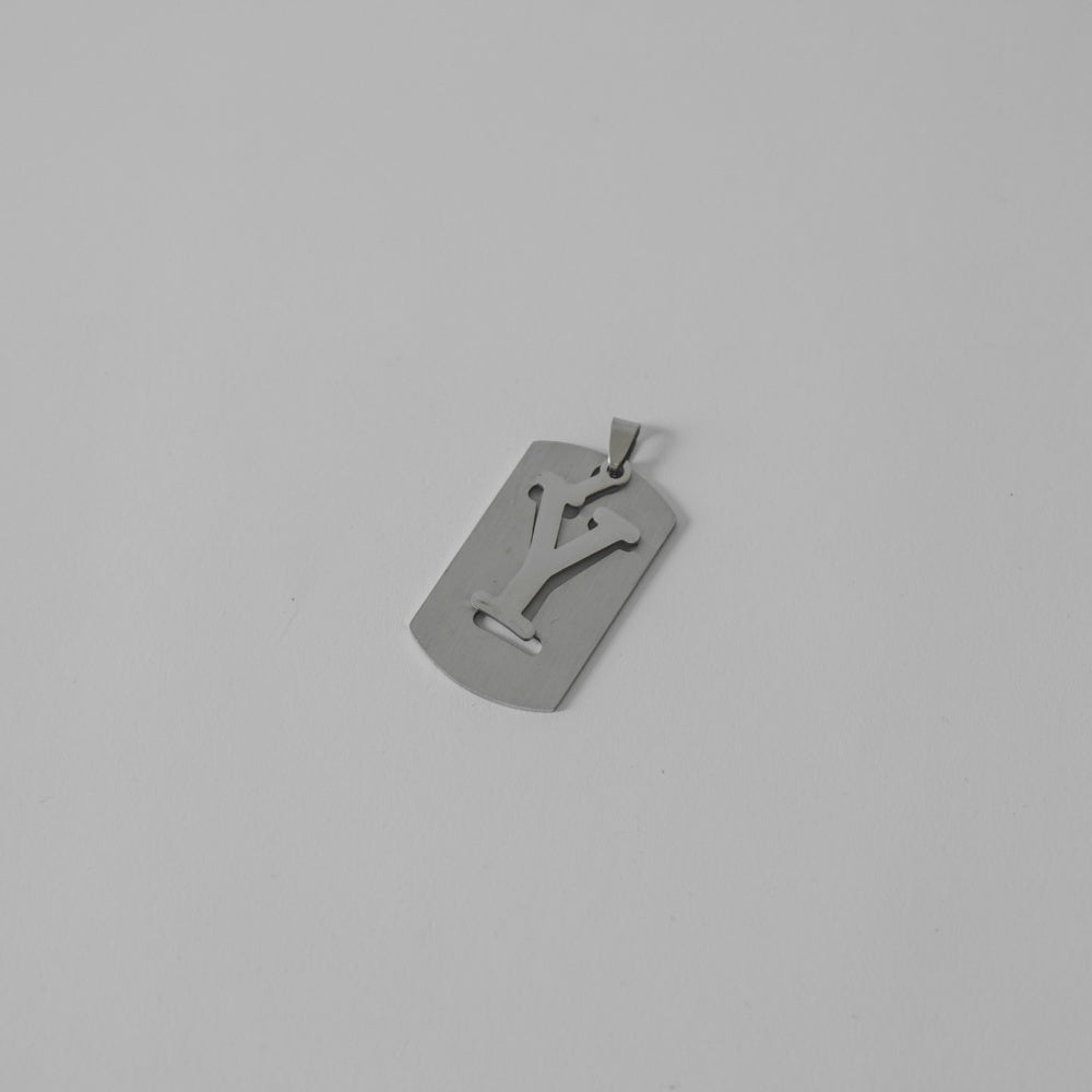 Initial Tag Necklace