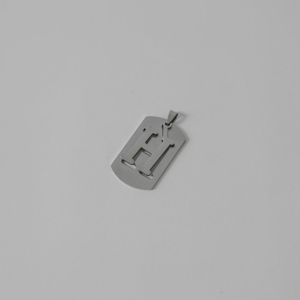 Initial Tag Necklace