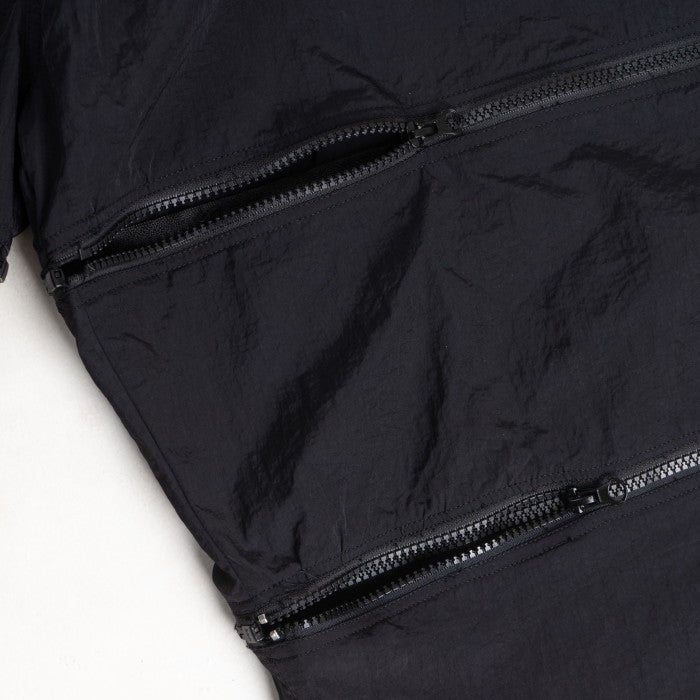 Black Zipper Long Pants