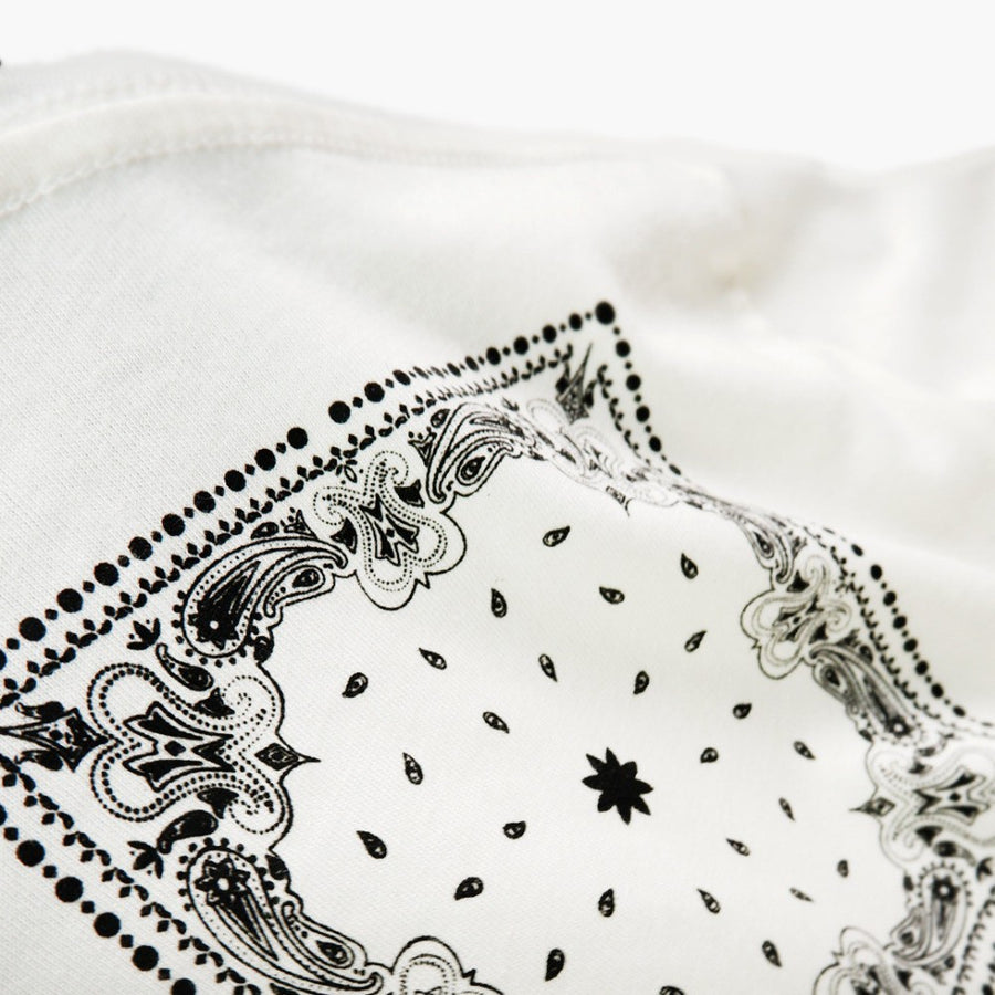 Hierarchy Studios Paisley Oversized T-shirt Ivory