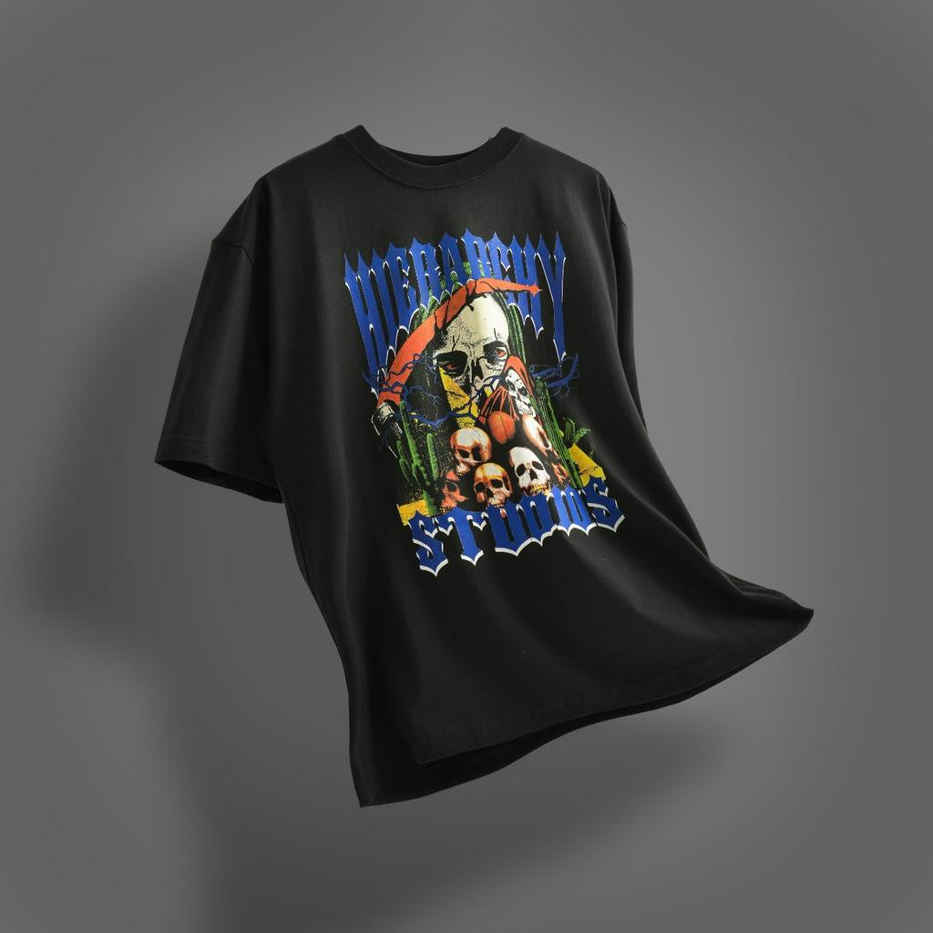 Hierarchy Studios Vintage Skeleton Oversized Tee