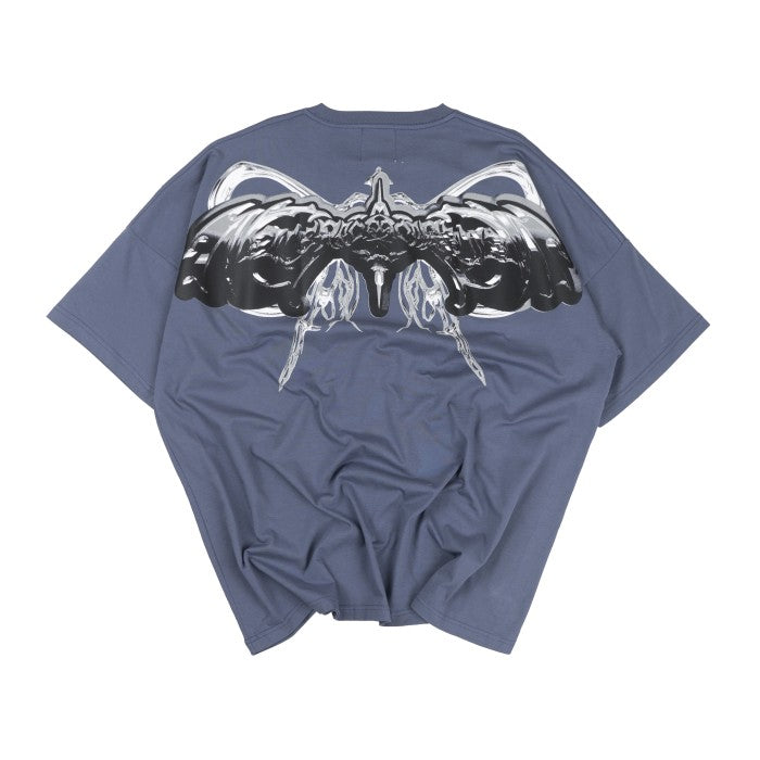 Blue Wings Wide Oversized T-Shirt