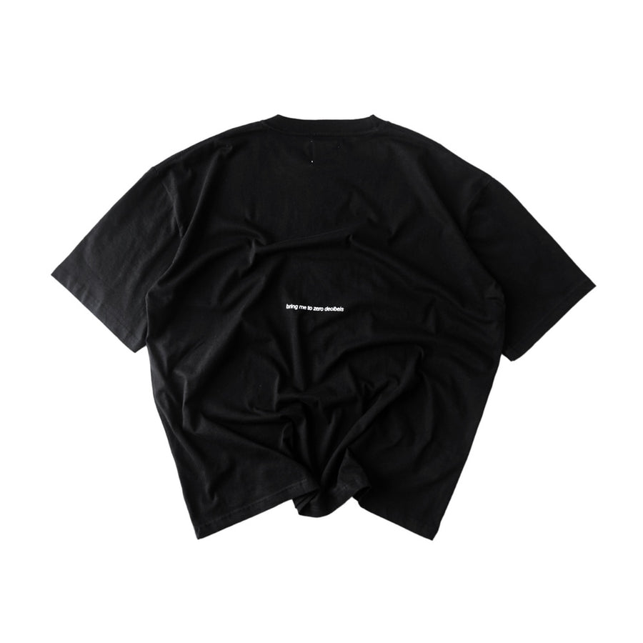 Zero Decibels Oversized T-shirt Black