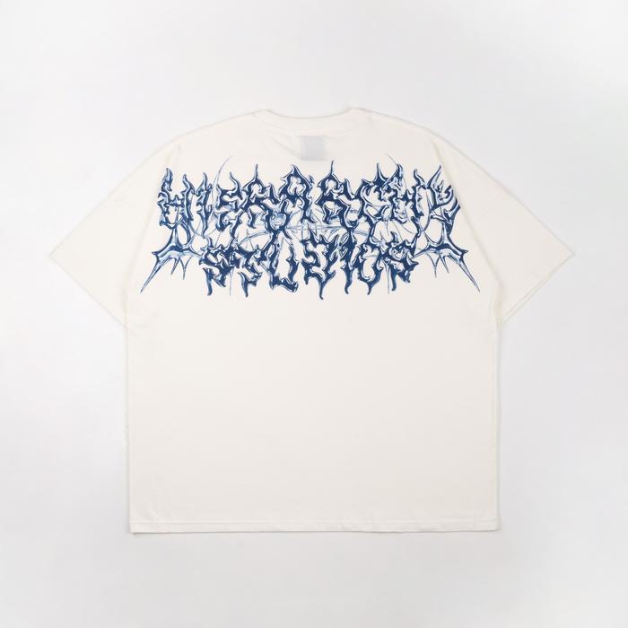 Black Hysteria Wide Oversized T-Shirt
