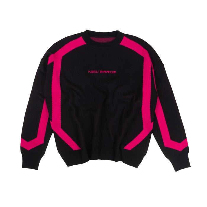 Black Throne Oversized Knit Sweater
