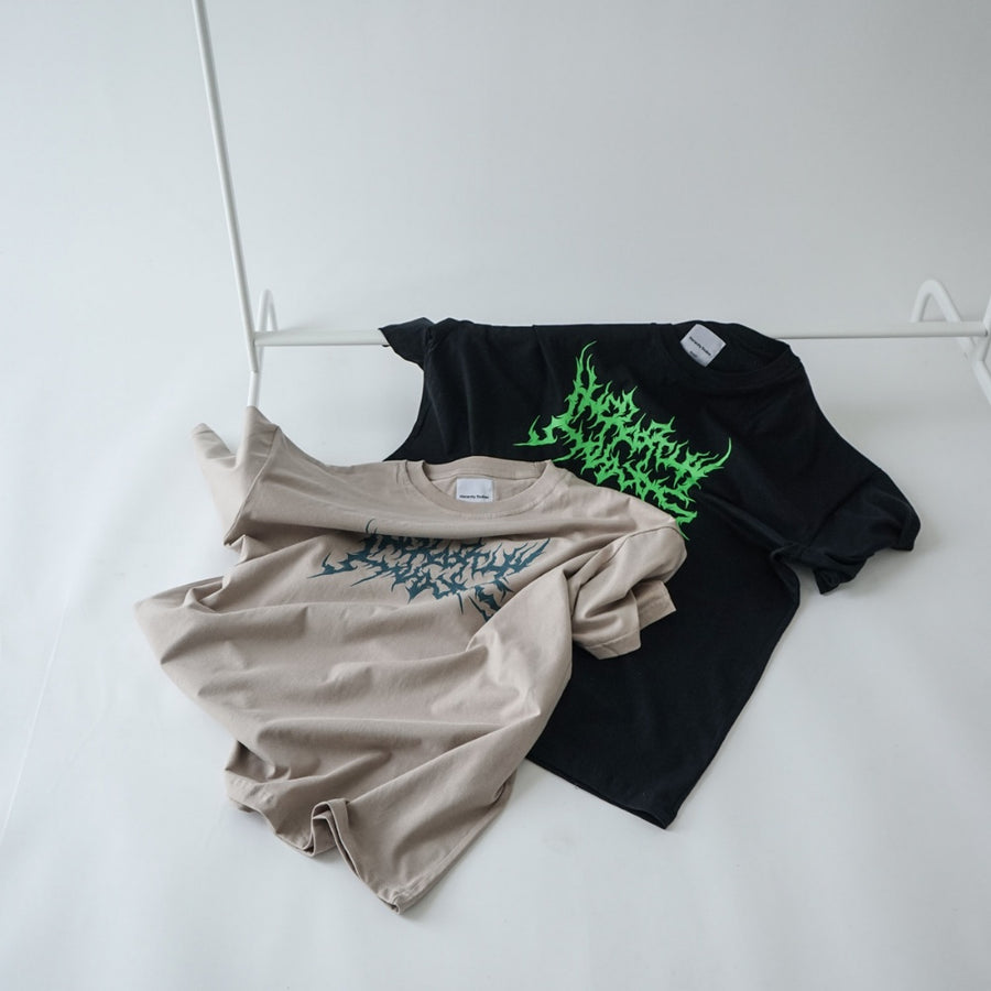 Born Evil Black Oversized T-Shirt