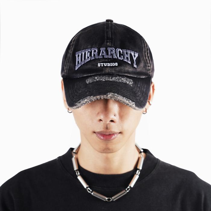 Washed Black Triumph Baseball Cap