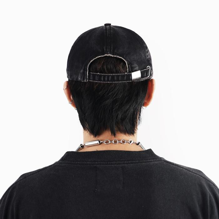 Washed Black Triumph Baseball Cap