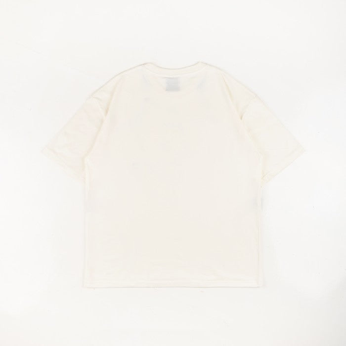 White Crooked Line Oversized T-Shirt
