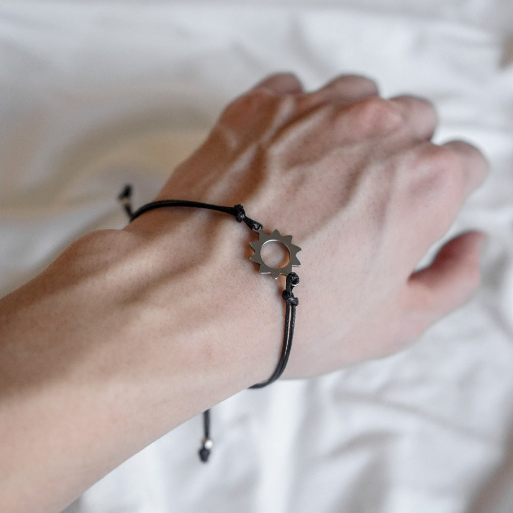 Sun Moon Star Rope Bracelet