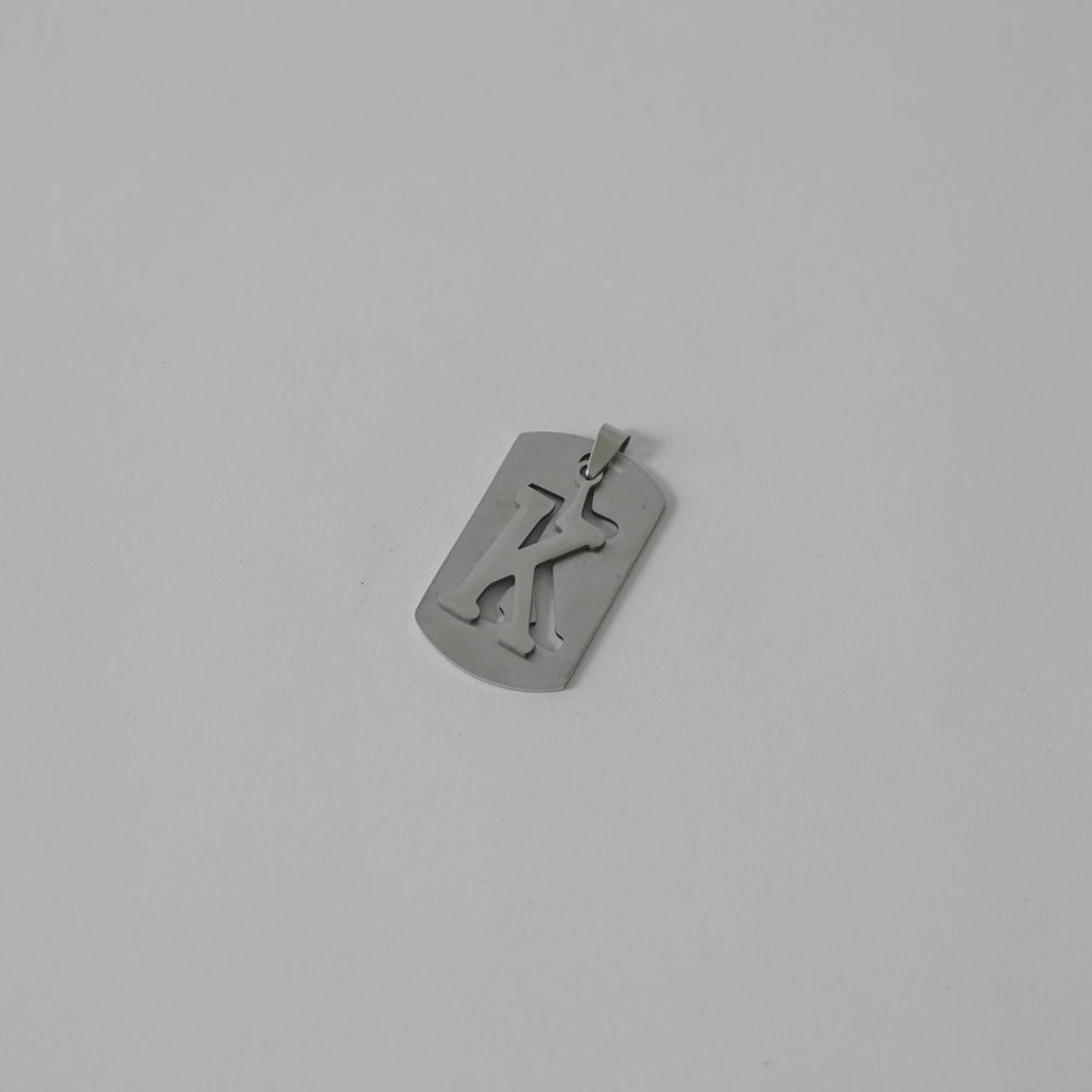Initial Tag Necklace