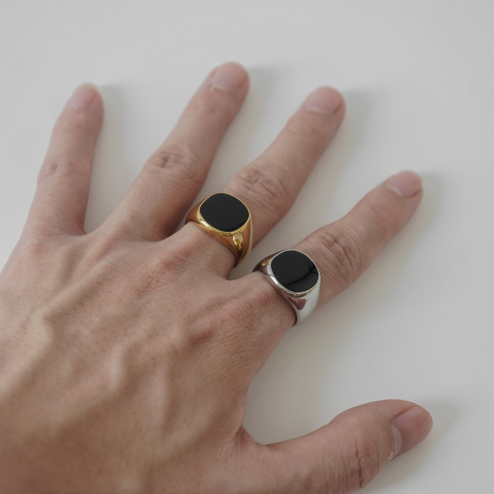 Black Square Ring
