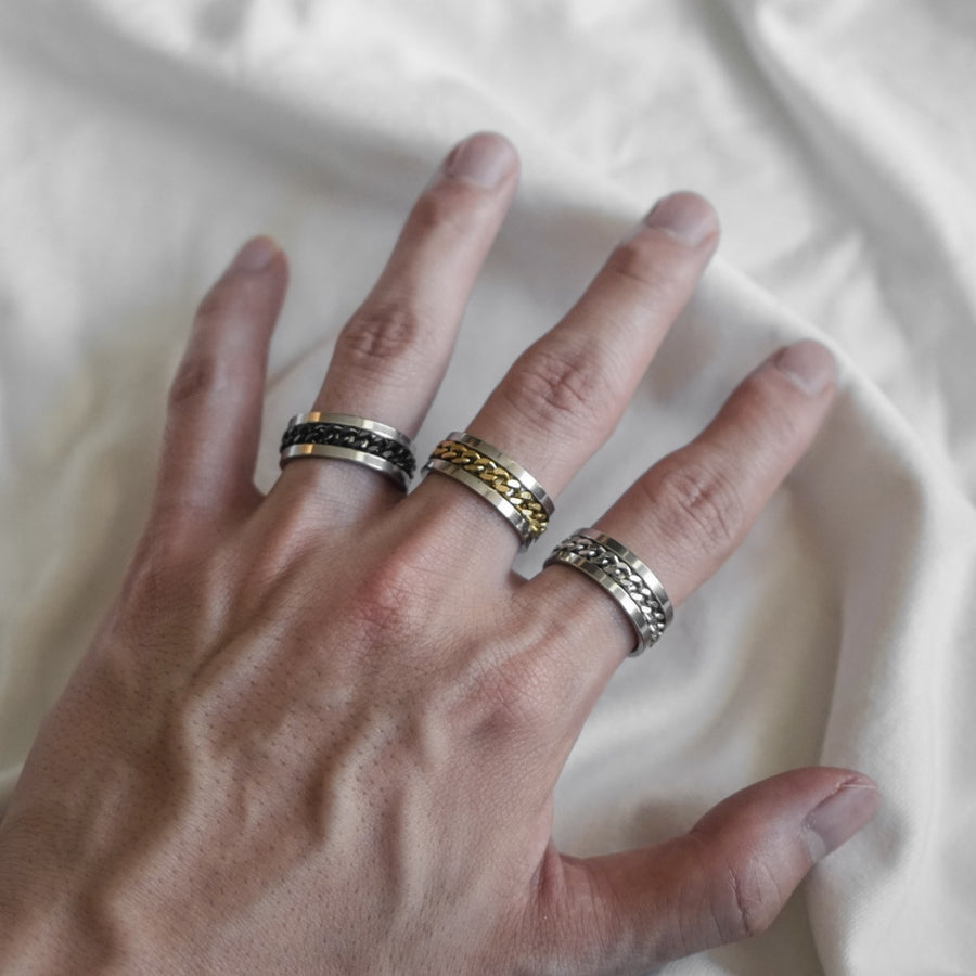 Spinning Chain Ring