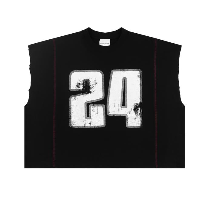 Black Triumph Oversized Sleeveless