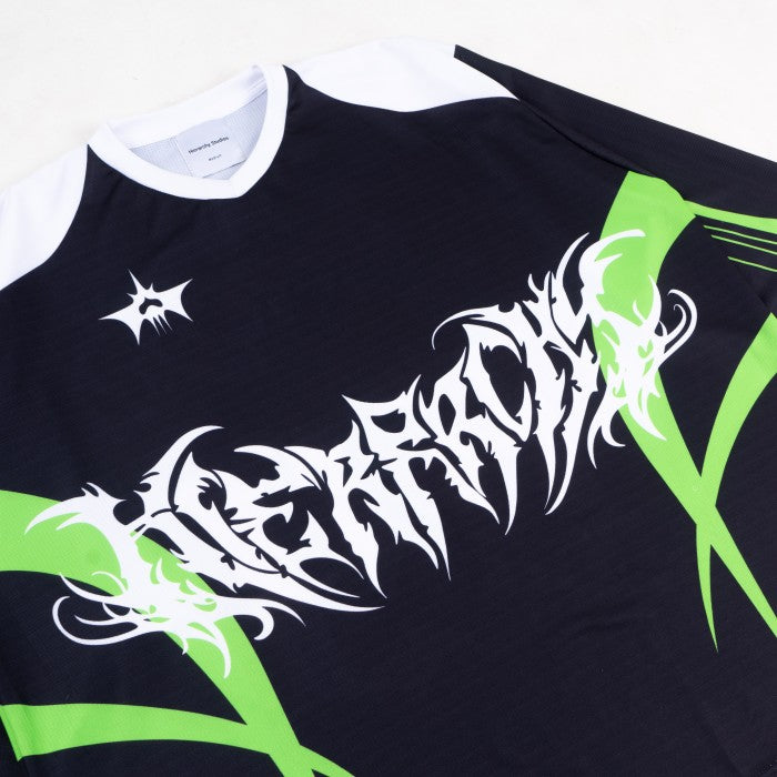 Black Resurgence Oversize Hockey Jersey