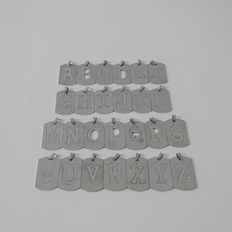 Initial Tag Necklace