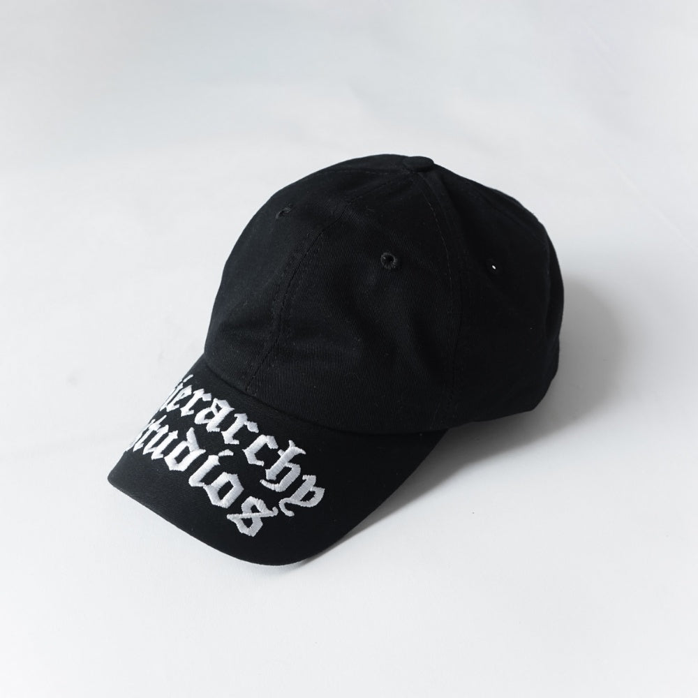 Black Wide Logo Baseball Cap