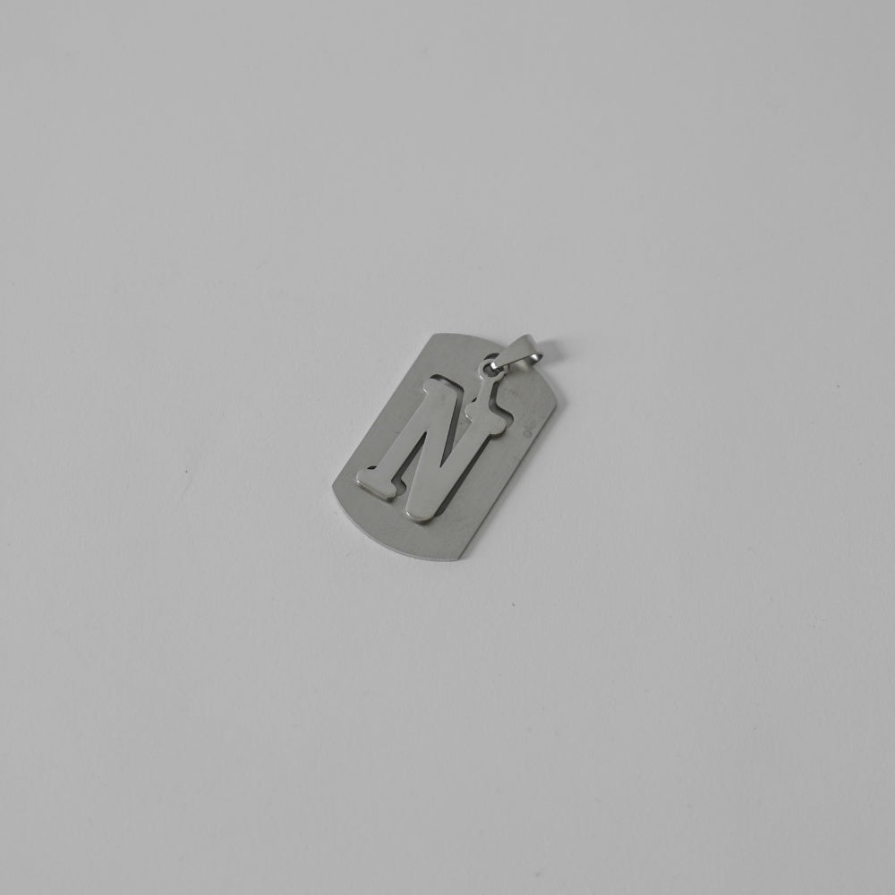 Initial Tag Necklace