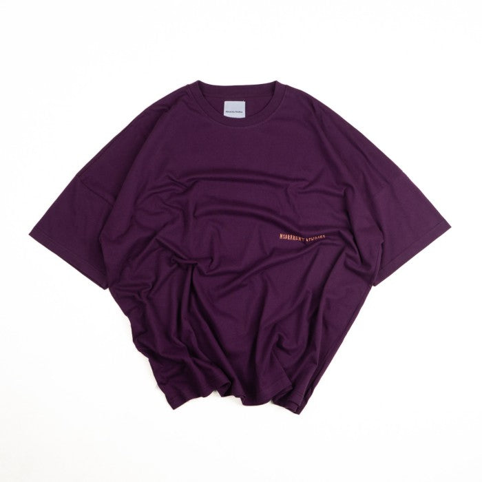 Runic Wide Logo Oversized T-Shirt Lighter Purple