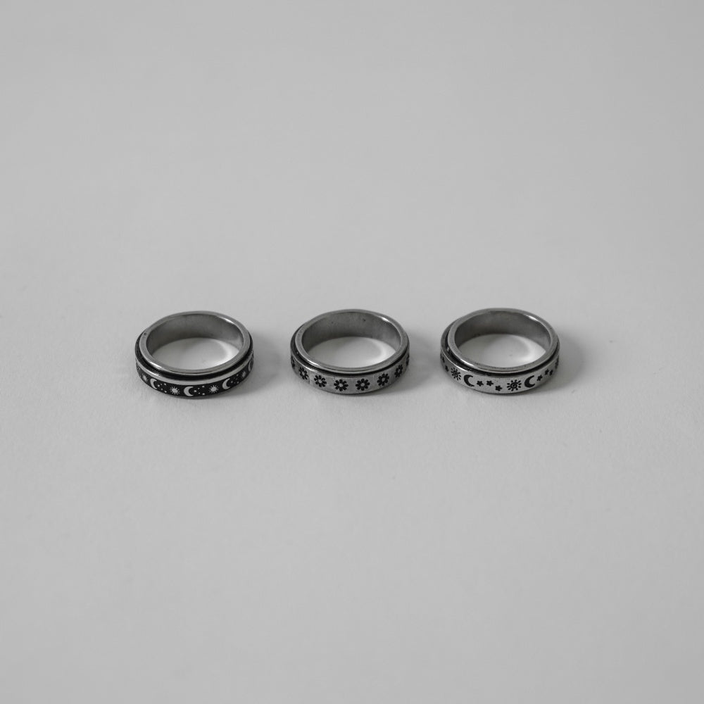 Rotating Cartoon Sky Ring