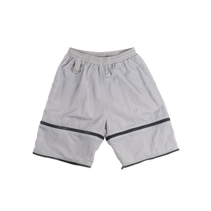 Grey Zipper Long Pants