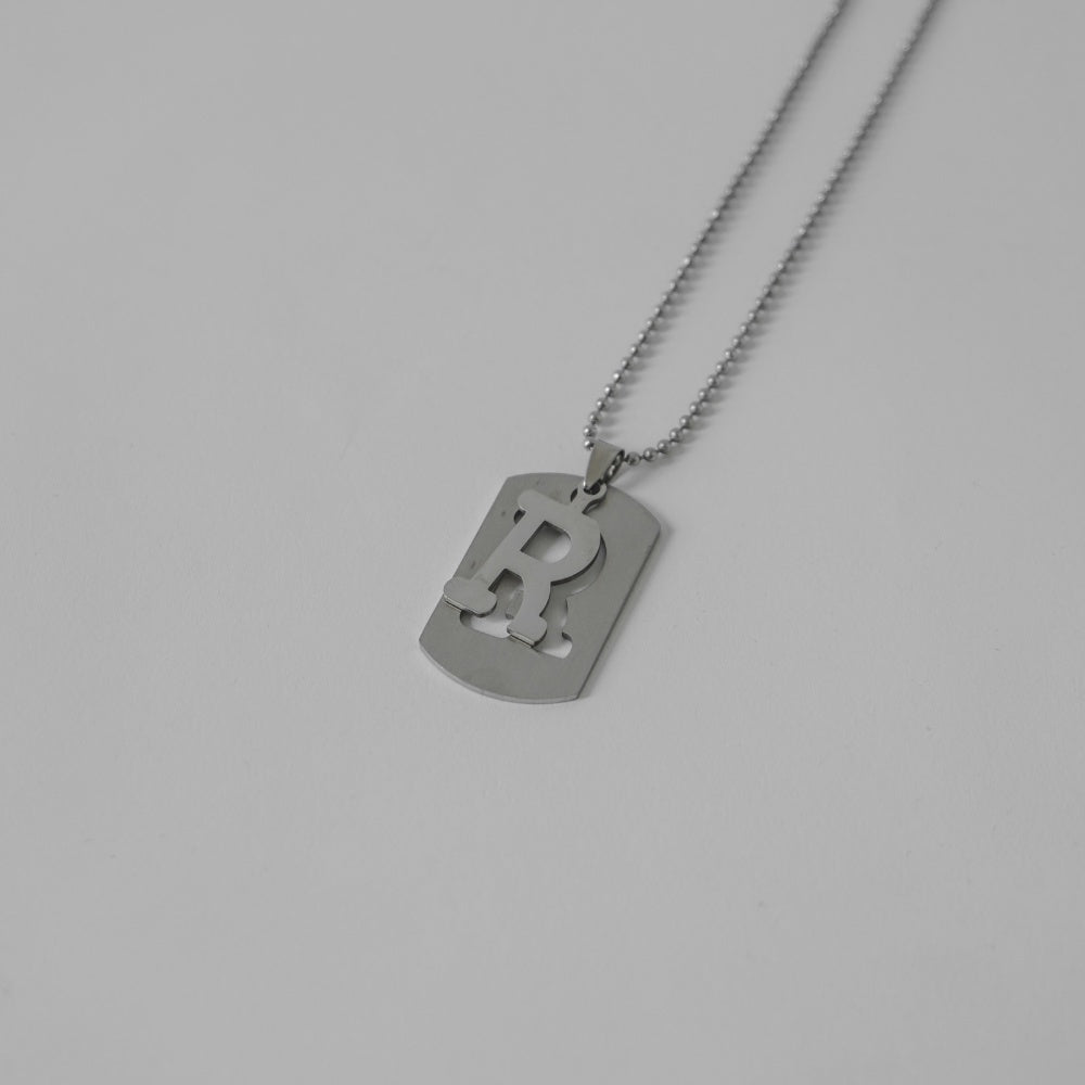 Initial Tag Necklace