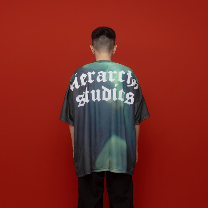 Black Medusae Wide Oversized Jersey